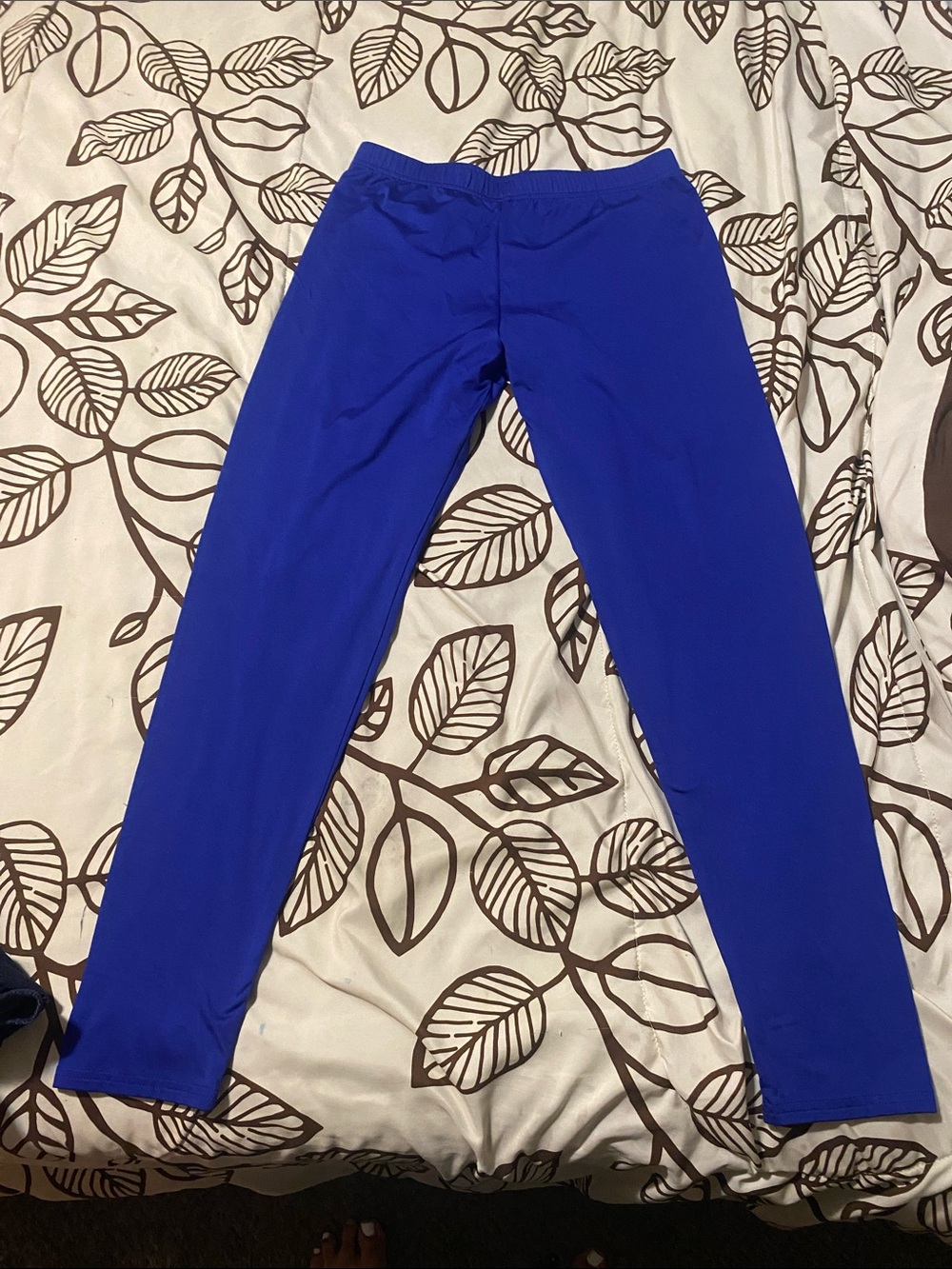 Women's Bright Blue Leggings - Classic Comfort
